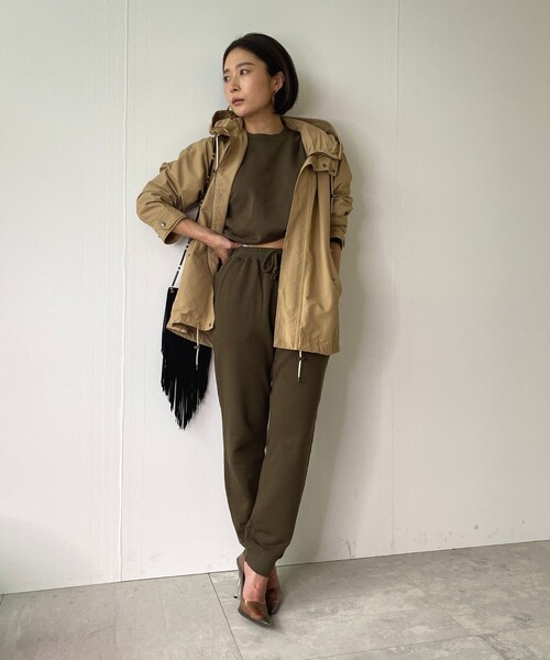 JET（ジェット）の「◆【ウォッシャブル】フィールドフード付きジャケット（ミリタリージャケット・レディース・カーキ/ベージュ/ネイビー・02/04）」の16枚目の写真