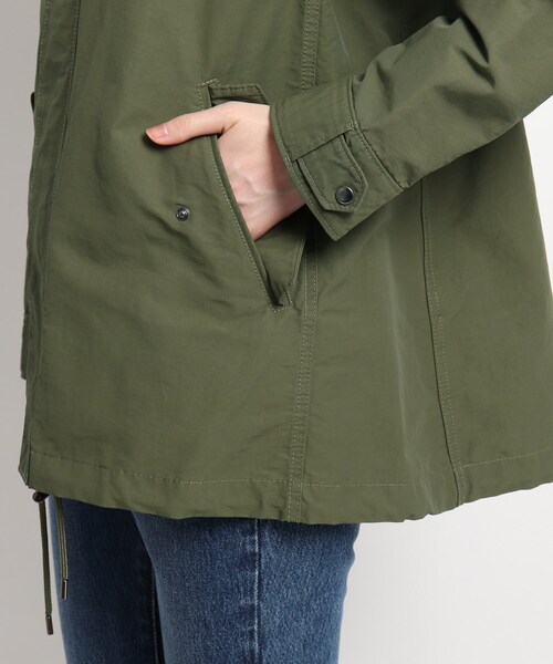 JET（ジェット）の「◆【ウォッシャブル】フィールドフード付きジャケット（ミリタリージャケット・レディース・カーキ/ベージュ/ネイビー・02/04）」の20枚目の写真