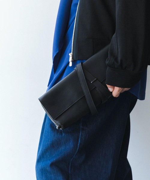 ato（アトウ）の「clutch bag（財布・メンズ・ブラック・FREE）」の7枚目の写真