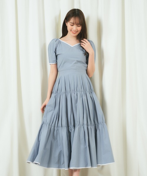 れいか✦BEAUTY&YOUTH ラミーバックリボンマキシワンピース れいか様専用✦BEAUTY&YOUTH ラミーバックリボンマキシ