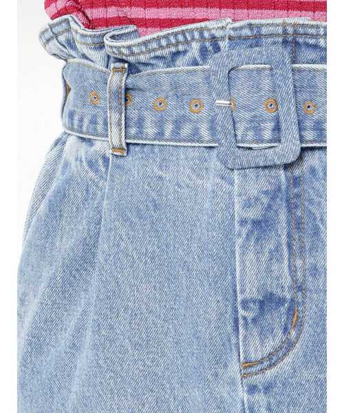 jouetie（ジュエティ）の「カラーステッチスリットスカート（デニムスカート・レディース・ライトブルー/ブラック・MEDIUM）」の14枚目の写真