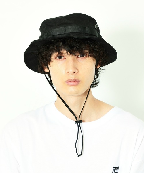 Alpha Industries(アルファインダストリーズ)の「サファリ アドベンチャーハット(ハット・メンズ・ブラック/オリーブ/ウッドランド/ブラウン系カモフラージュ・FREE)」の14枚目の写真