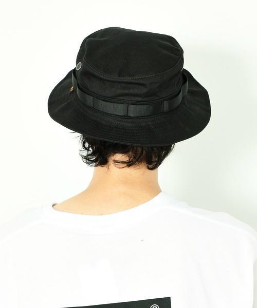 Alpha Industries(アルファインダストリーズ)の「サファリ アドベンチャーハット(ハット・メンズ・ブラック/オリーブ/ウッドランド/ブラウン系カモフラージュ・FREE)」の15枚目の写真