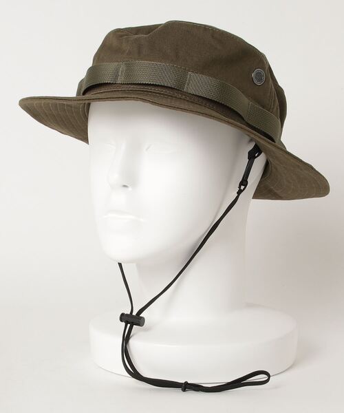 Alpha Industries(アルファインダストリーズ)の「サファリ アドベンチャーハット(ハット・メンズ・ブラック/オリーブ/ウッドランド/ブラウン系カモフラージュ・FREE)」の19枚目の写真