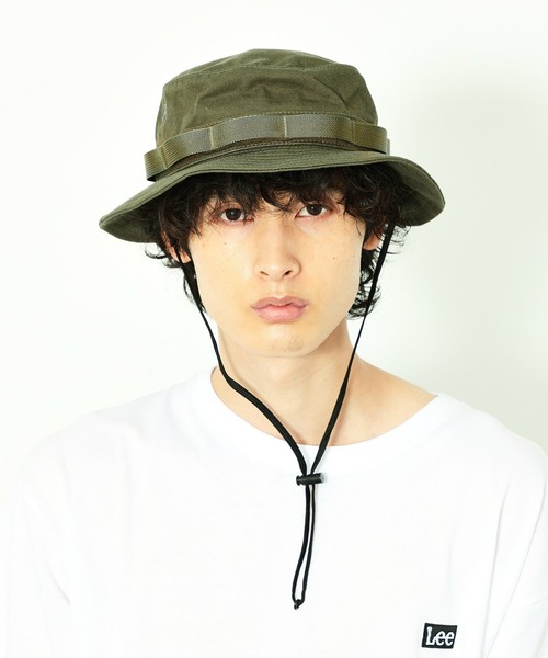 Alpha Industries(アルファインダストリーズ)の「サファリ アドベンチャーハット(ハット・メンズ・ブラック/オリーブ/ウッドランド/ブラウン系カモフラージュ・FREE)」の16枚目の写真