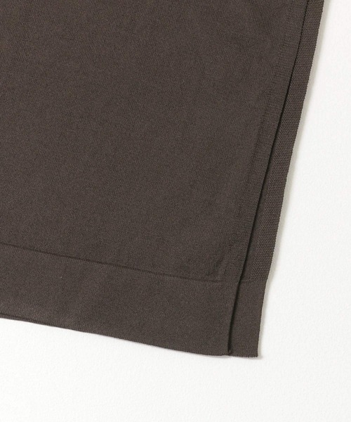 URBAN RESEARCH ROSSO WOMEN(アーバンリサーチ ロッソ)の「チュニックニットベスト(ニット/セーター・レディース・アイボリー/ダークブラウン/ホワイト系その他・FREE)」の4枚目の写真