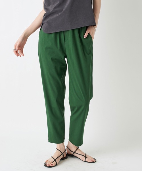 RIVE DROITE（リヴドロワ）の「楽して美脚が叶う　リネンmixストレッチドロストパンツ（その他パンツ・レディース・ベージュ/ピンク/グリーン・36/38）」の13枚目の写真