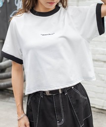 RASVOA | ワンポイントロゴリンガーＴシャツ(Tシャツ/カットソー)