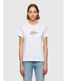 DIESEL | レディース Tシャツ トップス カットソ－ ミニマムフィット(Tシャツ/カットソー)