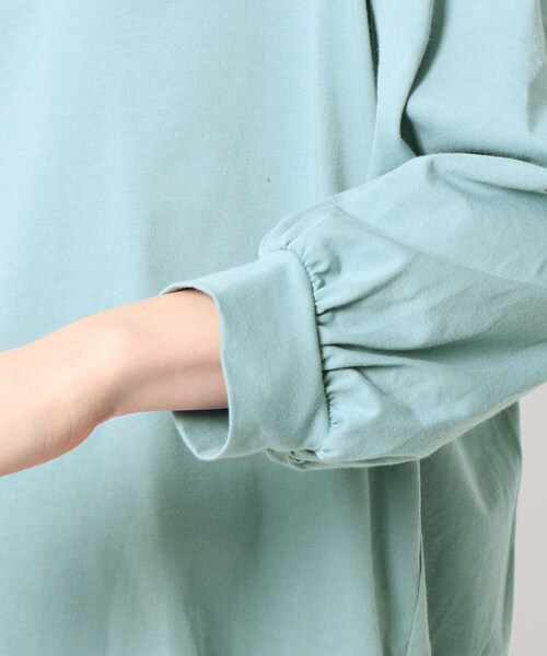 THE SHOP TK （ザ ショップ ティーケー ）の「◆【VERY6月号掲載】【SHELTECH／シェルテック】【チュッパチャップスコラボ】ボリューム袖プルオーバー（Tシャツ/カットソー・レディース・ライトブルー/ブラック/パープル/ホワイト系・12/13）」の10枚目の写真