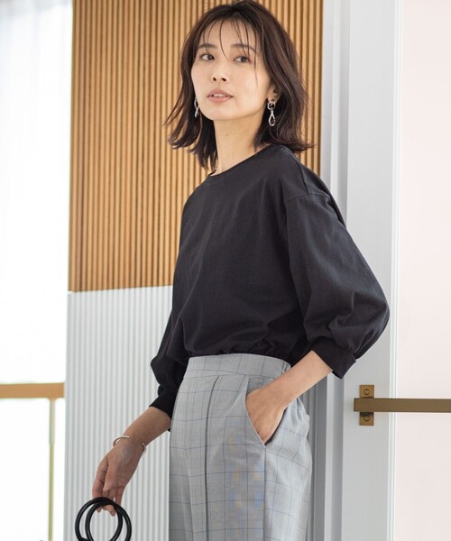 THE SHOP TK （ザ ショップ ティーケー ）の「◆【VERY6月号掲載】【SHELTECH／シェルテック】【チュッパチャップスコラボ】ボリューム袖プルオーバー（Tシャツ/カットソー・レディース・ライトブルー/ブラック/パープル/ホワイト系・12/13）」の20枚目の写真