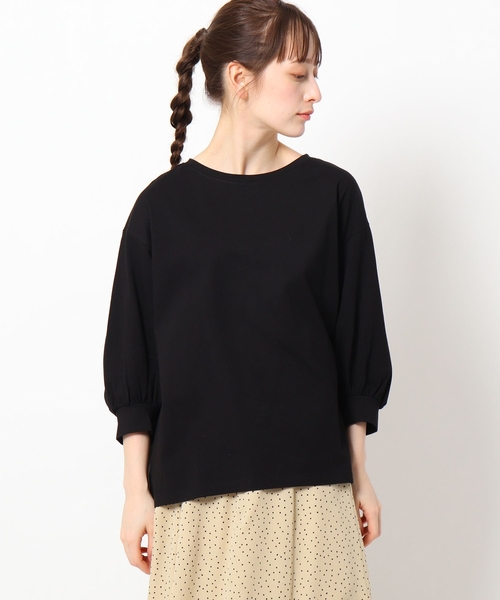 THE SHOP TK （ザ ショップ ティーケー ）の「◆【VERY6月号掲載】【SHELTECH／シェルテック】【チュッパチャップスコラボ】ボリューム袖プルオーバー（Tシャツ/カットソー・レディース・ライトブルー/ブラック/パープル/ホワイト系・12/13）」の5枚目の写真