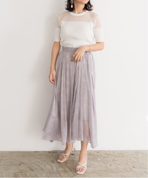 RANDA(ランダ)の「クリアヒールクロスベルトサンダル(サンダル・レディース・ブラック/オレンジ/アイボリー・LL/S/M/L)」の19枚目の写真