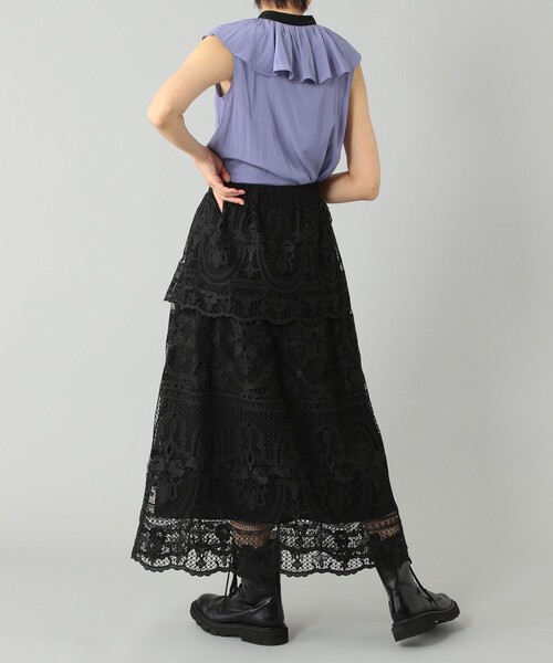 GRACE CONTINENTAL（グレースコンチネンタル）の「バイカラーギャザー  