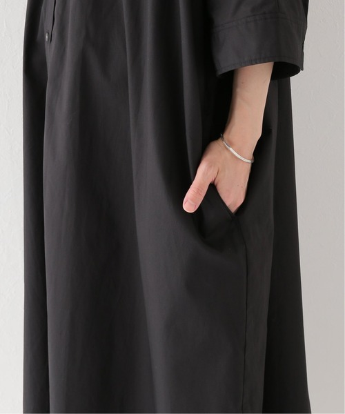 JOURNAL STANDARD relume（ジャーナルスタンダード　レリューム）の「コットンポンチョシャツワンピース◆（シャツワンピース・レディース・ブラック/ホワイト/カーキ・FREE）」の11枚目の写真