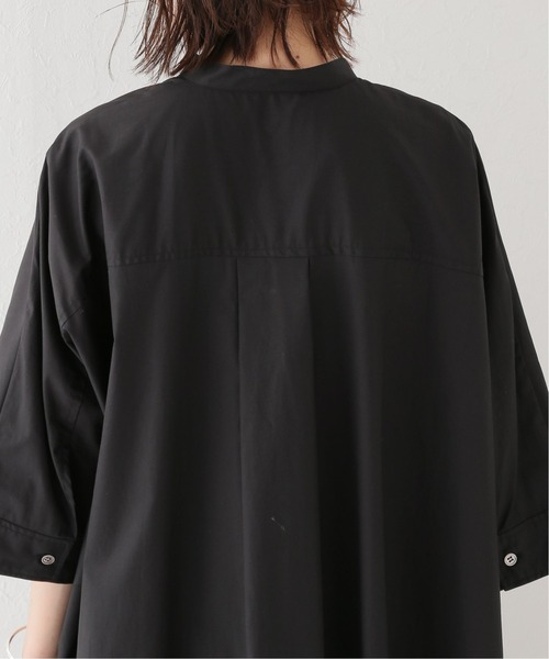 JOURNAL STANDARD relume（ジャーナルスタンダード　レリューム）の「コットンポンチョシャツワンピース◆（シャツワンピース・レディース・ブラック/ホワイト/カーキ・FREE）」の21枚目の写真