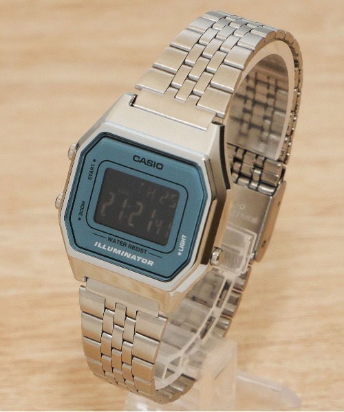 CASIO(カシオ)の「CASIO カシオ :チープカシオ 腕時計 LA-680WA-1 LA-680WA-1BLA-680WA-2B LA-680WA-4C LA-680WA-7 BOYSサイズ(デジタル腕時計・レディース・ブラック/ピンク/シルバー/ブルー/ブラック×ブラック/ライラック・FREE)」の4枚目の写真