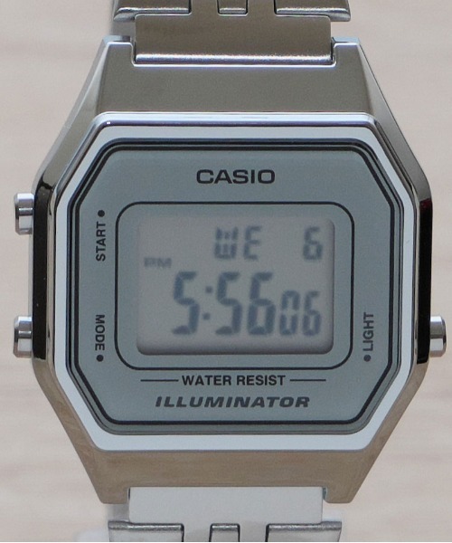 CASIO(カシオ)の「CASIO カシオ :チープカシオ 腕時計 LA-680WA-1 LA-680WA-1BLA-680WA-2B LA-680WA-4C LA-680WA-7 BOYSサイズ(デジタル腕時計・レディース・ブラック/ピンク/シルバー/ブルー/ブラック×ブラック/ライラック・FREE)」の8枚目の写真