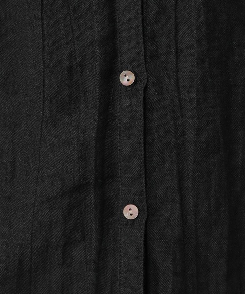 studio CLIP（スタディオクリップ）の「《Natural by studio CLIP》ラミーワッシャーワンピース（ワンピース・レディース・レッド/オフホワイト/ブラック・FREE）」の11枚目の写真