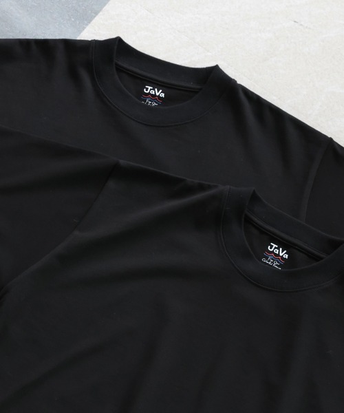 Java（ジャバ）の「《JaVaジャバ 2枚set！》オーガニックコットン100％のサスティナブルTee（Tシャツ/カットソー・メンズ・ホワイト/ブラック・MEDIUM/LARGE/X-LARGE）」の7枚目の写真