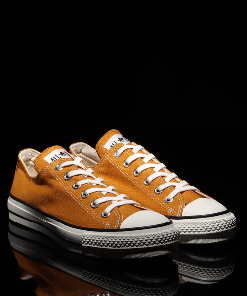 CONVERSE（コンバース）の「CONVERSE CANVAS ALL STAR JAPAN OX / コンバース キャンバス オールスター（スニーカー・メンズ・マスタード・27.0cm/23.5cm/25.0cm/25.5cm/23.0cm/28.0cm/26.0cm/24.0cm/26.5cm/22.5cm/24.5cm/27.5cm）」の3枚目の写真