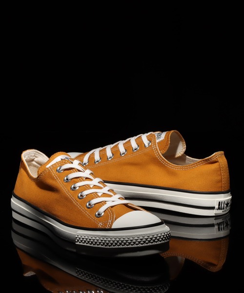 CONVERSE（コンバース）の「CONVERSE CANVAS ALL STAR JAPAN OX / コンバース キャンバス オールスター（スニーカー・メンズ・マスタード・27.0cm/23.5cm/25.0cm/25.5cm/23.0cm/28.0cm/26.0cm/24.0cm/26.5cm/22.5cm/24.5cm/27.5cm）」の2枚目の写真