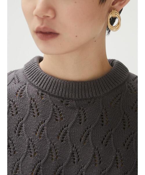 armonia(アルモニーア)の「armonia・サイドリボンニットベスト*(ベスト・レディース・チャコールグレー/ベージュ/マスタード・FREE)」の16枚目の写真