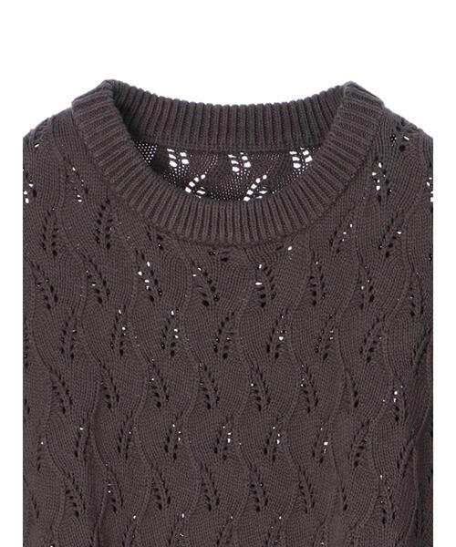 armonia(アルモニーア)の「armonia・サイドリボンニットベスト*(ベスト・レディース・チャコールグレー/ベージュ/マスタード・FREE)」の22枚目の写真