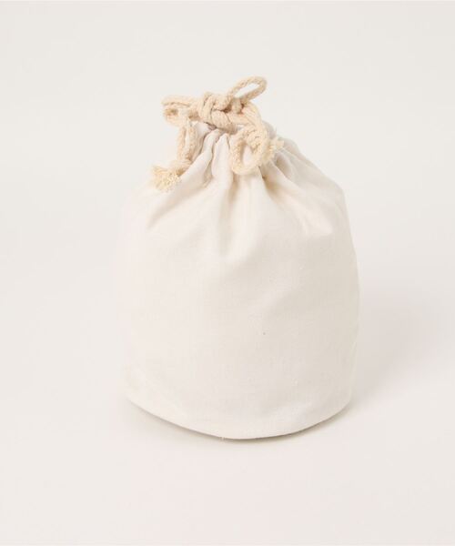 KOBE LETTUCE（コウベレタス）の「巾着付きクリアバッグ（ショルダーバッグ・レディース・ブラック/ブラウン・FREE）」の7枚目の写真