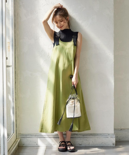 KOBE LETTUCE（コウベレタス）の「巾着付きクリアバッグ（ショルダーバッグ・レディース・ブラック/ブラウン・FREE）」の9枚目の写真