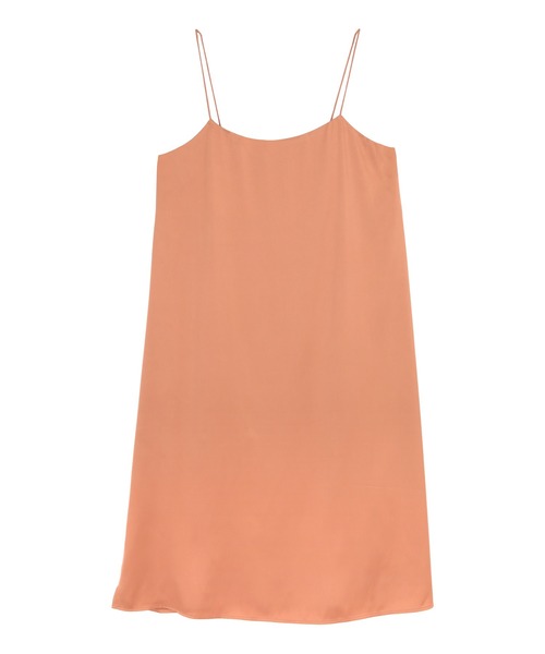 titivate（ティティベイト）の「ナローストラップサテンロングキャミソール（キャミソール・レディース・オレンジ/ライトグリーン/ライトベージュ・S/M/L）」の12枚目の写真