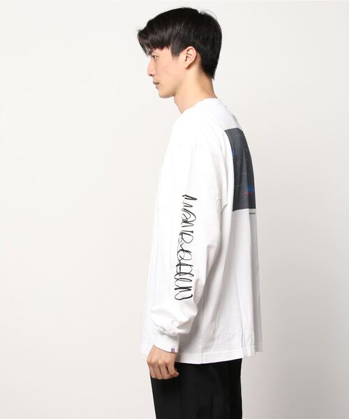 MAGIC NUMBER（マジック ナンバー）の「【MAGIC NUMBER】US COTTON L/S TEE（Tシャツ/カットソー・メンズ・ホワイト・MEDIUM/LARGE/X-LARGE）」の8枚目の写真