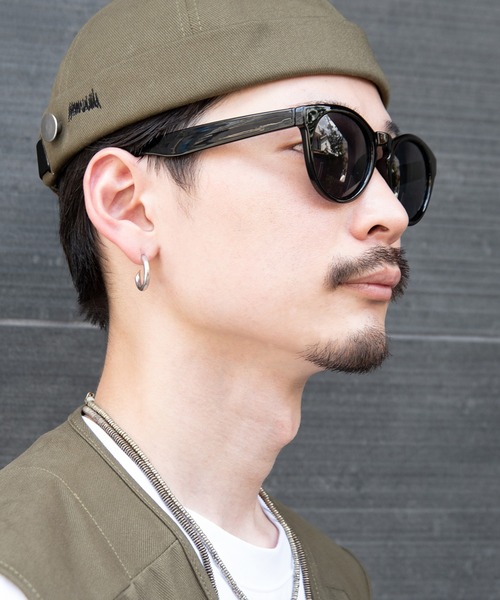 DEVICE（デバイス）の「【WEARISTA じーたー×DEVICE コラボ】DEVICE ＋ ウェリントン サングラス (ケース付き)（サングラス・メンズ・ブラック・FREE）」の13枚目の写真