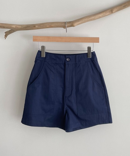 CANAL JEAN（キャナルジーン）の「RED CHOP WORKS(レッドチョップワークス) ベイカーショートパンツ（その他パンツ・レディース・ブラック/ネイビー/ブラウン・38/36）」の10枚目の写真