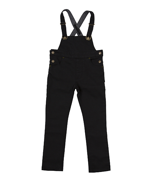 X-girl Stages（エックスガールステージス）の「【VERY(ベリー)5月号掲載商品】SKINNY SALOPETTE  (4T～7T)（つなぎ/オールインワン・キッズ・ブラック/ブルー・6T/7T/5T/4T）」の6枚目の写真