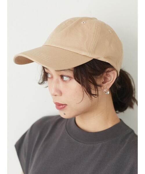 Green Parks(グリーンパークス)の「・ベーシックツイルキャップ*(キャップ・レディース・チャコールグレー/ブラック/ベージュ/ブラウン・FREE)」の10枚目の写真