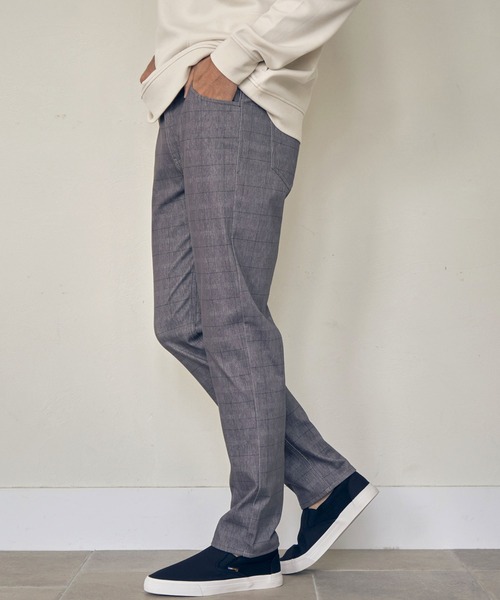 ikka（イッカ）の「ストレッチ プリント5Pパンツ（その他パンツ・メンズ・グレー/ネイビー/ダークネイビー・S/M/L/XL）」の16枚目の写真