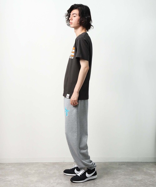 STARTER（スターター）の「【 STARTER / スターター 】 ワッペン付スウェットパンツ X58711J BNU（スウェットパンツ・メンズ・ブラック/グレー・M/L/XL）」の8枚目の写真