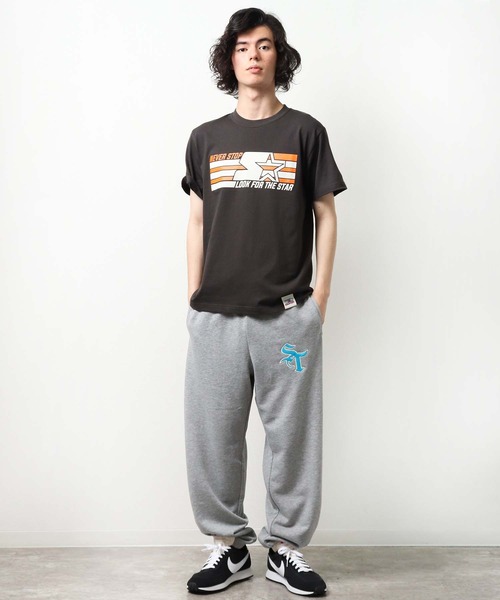 STARTER（スターター）の「【 STARTER / スターター 】 ワッペン付スウェットパンツ X58711J BNU（スウェットパンツ・メンズ・ブラック/グレー・M/L/XL）」の10枚目の写真