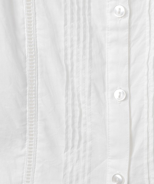 GLOBAL WORK（グローバルワーク）の「ショルダーフリルブラウスノースリーブ/キッズ/957738（シャツ/ブラウス・キッズ・ホワイト/ブラック・150cm/120cm/130cm/140cm/100cm/110cm/160cm）」の13枚目の写真