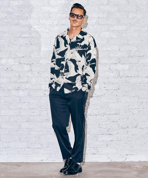 CRIMIE（クライミー）の「SHADOW EAGLE LONG SLEEVE SHIRT（シャツ/ブラウス・メンズ・ブラック/ブルー・M/L/XL/S/XXL）」の11枚目の写真
