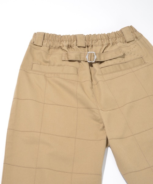 SUPERTHANKS(スーパーサンクス)の「ボックスステッチタックワイドパンツ テーパードパンツ■セットアップ対応■(ユニセックス)(デニムパンツ・メンズ・ブラック/ベージュ/ブルー/ブラック系その他・S/M/L)」の14枚目の写真