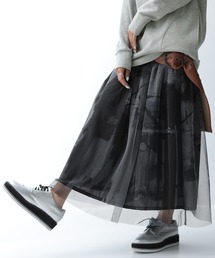 osharewalker | 『アートプリントチュールスカート』(スカート)