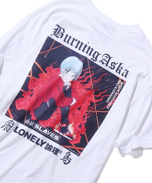 LONELY(論理)/ロンリー ASKA 2ND TEE Tシャツ バックプリント イラスト