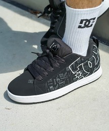 BASQ COURT GRAFFIK/DCバスキアコラボスニーカー