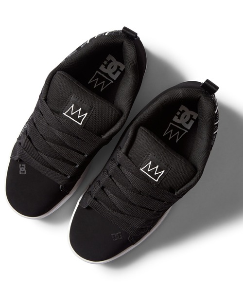 DC SHOES(ディーシーシューズ)の「BASQ COURT GRAFFIK/DCバスキアコラボスニーカー(スニーカー・メンズ・ブラック・26cm/26.5cm/27cm/27.5cm/28cm)」の9枚目の写真