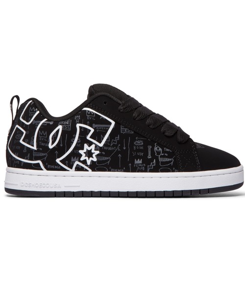 DC SHOES(ディーシーシューズ)の「BASQ COURT GRAFFIK/DCバスキアコラボスニーカー(スニーカー・メンズ・ブラック・26cm/26.5cm/27cm/27.5cm/28cm)」の8枚目の写真