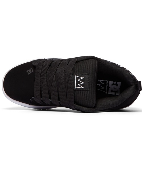 DC SHOES(ディーシーシューズ)の「BASQ COURT GRAFFIK/DCバスキアコラボスニーカー(スニーカー・メンズ・ブラック・26cm/26.5cm/27cm/27.5cm/28cm)」の7枚目の写真