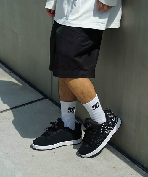 DC SHOES(ディーシーシューズ)の「BASQ COURT GRAFFIK/DCバスキアコラボスニーカー(スニーカー・メンズ・ブラック・26cm/26.5cm/27cm/27.5cm/28cm)」の11枚目の写真