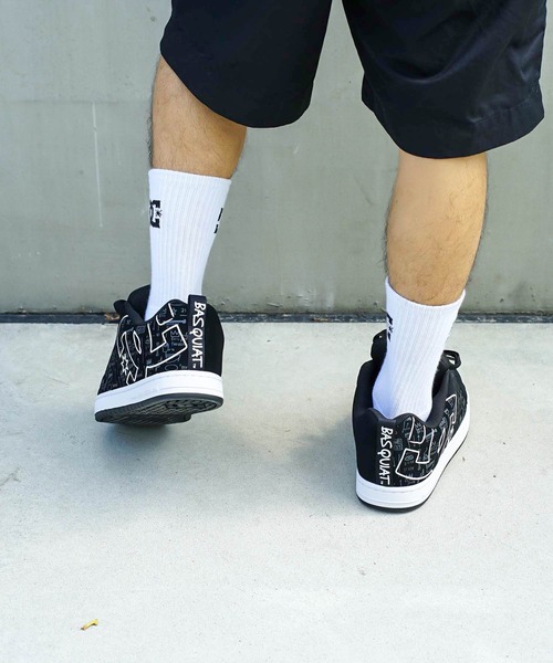 DC SHOES(ディーシーシューズ)の「BASQ COURT GRAFFIK/DCバスキアコラボスニーカー(スニーカー・メンズ・ブラック・26cm/26.5cm/27cm/27.5cm/28cm)」の13枚目の写真